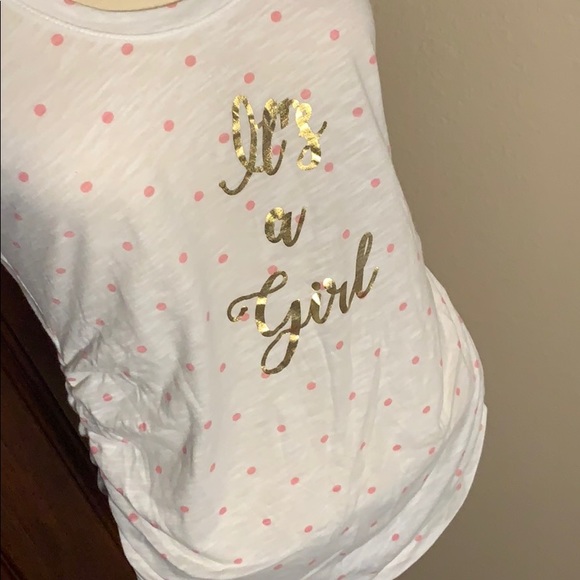 Motherhood Maternity “It’s a girl” T Shirt S - Picture 2 of 7